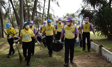 พ่อเมืองนราฯนำเหล่าจิตอาสาบำเพ็ญประโยชน์ทำดีด้วยใจ