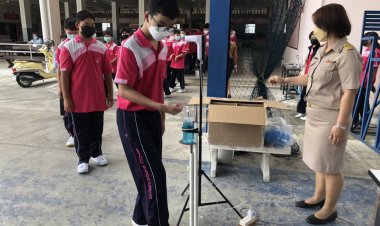 สถาบันการศึกษา6แห่งเบตงเปิดเรียนปกติดวันแรกแบบ Hybrid Learning