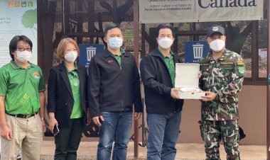 ทูตแคนาดาร่ว มทส. ส่งมอบโรงเรือนพักขยะอิเล็กทรอนิกส์