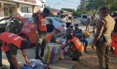 ตำรวจชัยภูมิจมูกไวรวบแก๊งค้ามนุษยขนต่างด้าวนับ10ส่งโรงงาน(มีคลิป)