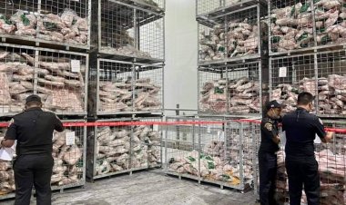 ฟันห้องเย็นเซ่นหมูแพง หลังพบกักตุนเนื้อหมู 2 แสนกิโลกรัม