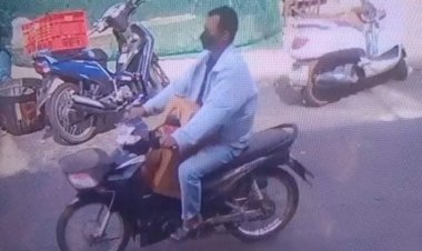 เหล้ายังขโมย!วงจรปิดจับภาพคนร้ายฉกเหล้าหลังรถ 2 ลังขึ้นจยย.หน้าตาเฉย