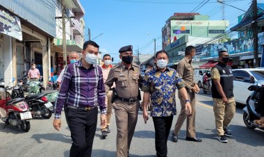 ผกก.สภ.เมืองนราธิวาสลุยผลักดัน Smart Safety Zone 4.0