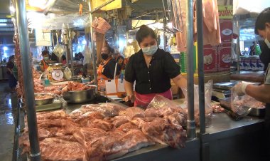 หมูสงขลาลด 10 บาท ผัก-ไข่ไก่ ราคาคงที่ (มีคลิป)