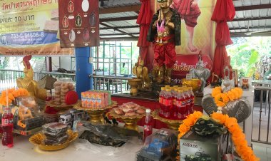 ทำถนนใหม่!สัญจรยังลำบากคอหวยขอเลขเด็ด"ไอ้ไข่"วัดป่าสวนพฤกษชาติเงียบเหงา