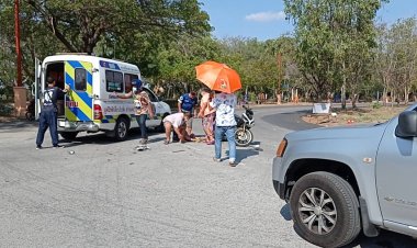 ล่าคนรถเบนซ์ชน จยย.แล้วหนี เด็กน้อยเจ็บ 3 ราย