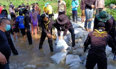 ทหารพราน35ผนึกทุกภาคส่วนร่วม‘ฝายชะลอน้ำ’แก้ภัยแล้ง