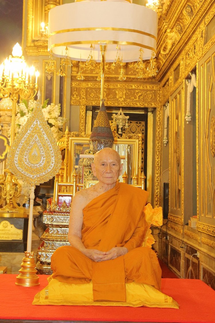 สมเด็จพระสังฆราช สกลมหาสังฆปริณายก ประทานพระคติธรรม เนื่องในอภิลักขิตสมัยขึ้นปีใหม่ พุทธศักราช 2565