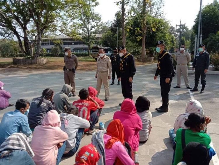 ยิ่งสกัดยิ่งทะลัก!ฉก.ทพ.35สนธิกำลังตรวจจับแก๊งขนแรงงานเถื่อน