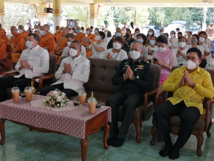 ชาวไสไหงฯทำบุญบุญทักษิณานุปทานครบ 3 ปี พระครูโชติรัตนานุรักษ์