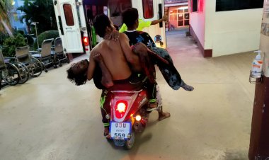 สยอง!ชาวจะนะเยียบกับระเบิดบึ้มสนั่นขาขาด 1 ราย