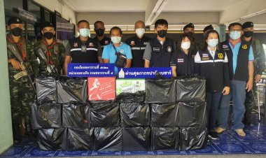 ทหาร-ศุลกากร สกัดจับ “เหล้าเถื่อน”ลอบนำเข้าจากมาเลเซีย (มีคลิป)