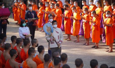 งานแสดงนิทรรศการตาลปัตรนิทัศน์ธรรม เพื่อถวายไว้ในพระพุทธศาสนา