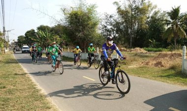 โพธิ์ศรีสุวรรณจัดกิจกรรม" ปั่น.! ปันรัก 2 "เยี่่ยมผู้พิการ (มีคลิป)