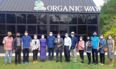 อบจ.ชัยภูมินำคณะดูงาน"ออร์กานิค เวย์" ร่วมบูรณาการเครือข่ายเกษตรกรเข้มแข็ง