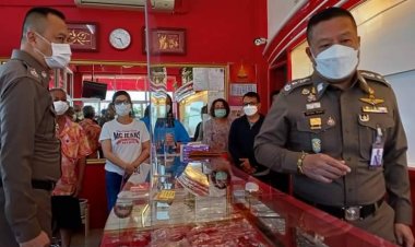 "บิ๊กใหม่"คาดคนร้ายปล้นร้านทองพบพระหนีกบดานฝั่งเมียนมาแล้ว