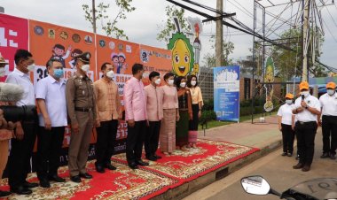 ศรีสะเกษคิ๊กอ๊อฟใช้รถใช้ถนนอย่างปลอดภัยให้เป็นวัฒนธรรม(ชมคลิป)