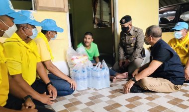 ตร.จิตอาสา สภ.เมืองนราธิวาสลงพื้นที่ออกเยี่ยมผู้ป่วยด้อยโอกาส