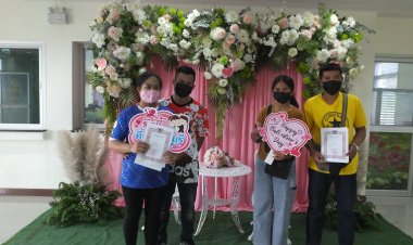 คู่รักหนุ่ม-สาว “ฉันทนา”กว่าพันคู่แห่จดทะเบียนสมรส (ชมคลิป)