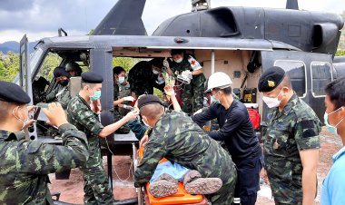 พบตัวแล้วชายหายตัวในป่านำตัวขึ้น ฮ.กองทัพบก ช่วยเหลือชีวิต (มีคลิป)