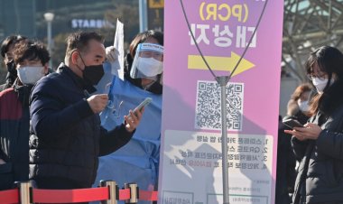 เกาหลีใต้ระส่ำ!วันเดียวทุบสถิติติดเชื้อโควิดทะลุกว่าแสนราย