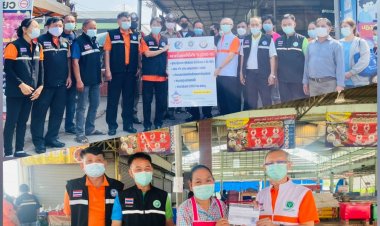 สสจ.ชัยภูมิยกบ้านค่ายเป็นมาตรฐานตลาดปลอดโควิด-19