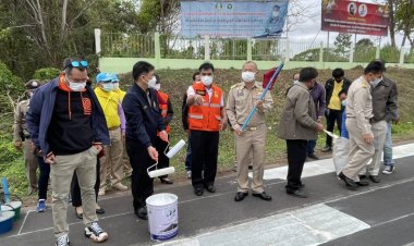 อำนาจเจริญเร่งขับเคลื่อนลดอุบัติเหตุทางข้าม-กวดขันวินัยจราจร