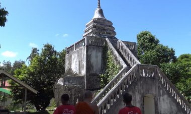 อันซีน!“วัดควนเจดีย์”เกาะแต้ว เมืองสงขลาสร้างบนก้อนหินทั้งหมด (ชมคลิป)