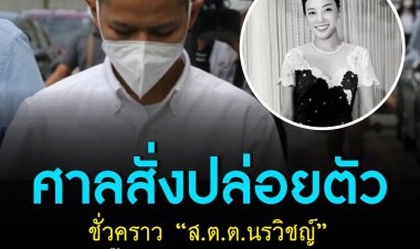 ศาลสั่งปล่อยตัวชั่วคราว "ส.ต.ต.นรวิชญ์" คดีขับบิ๊กไบค์ซิ่งชนหมอกระต่าย