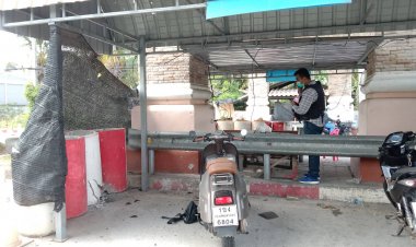 คนร้ายขว้างบึ้มใส่ป้อมยามขุดคุ้มครองตำบลตะลุบันแต่ไร้เจ็บ