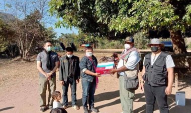 "เสี่ยพิสิฐ" นักธุรกิจใหญ่ใจบุญ มอบอุปกรณ์กีฬาหนุนเยาวชนบ้านอุ้มผางคี