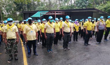 จิตอาสาพระราชทานอำเภอสุไหงปาดี พร้อมใจทำความดีบำเพ็ญสาธารณประโยชน์