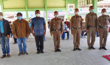 ผกก.สภ.อุทุมพรพิสัยลุยสร้างเครือข่ายป้องกันอาชญากรรมระดับตำบล