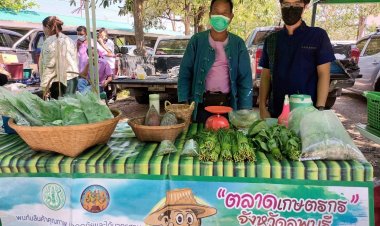 เปิดแล้ว!ตลาดเกษตรกรลพบุรีแหล่งจำหน่ายสินค้าแห่งใหม่