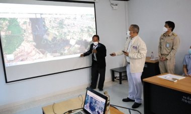 พ่อเมืองอำนาจเจริญสั่งเร่งขุดลอกหนองสามขาบูมท่องเที่ยว