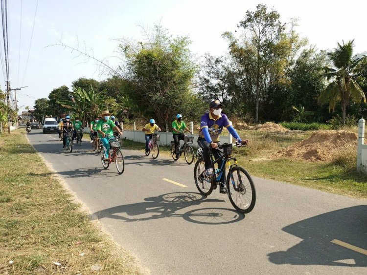 โพธิ์ศรีสุวรรณจัดกิจกรรม" ปั่น.! ปันรัก 2 "เยี่่ยมผู้พิการ (มีคลิป)