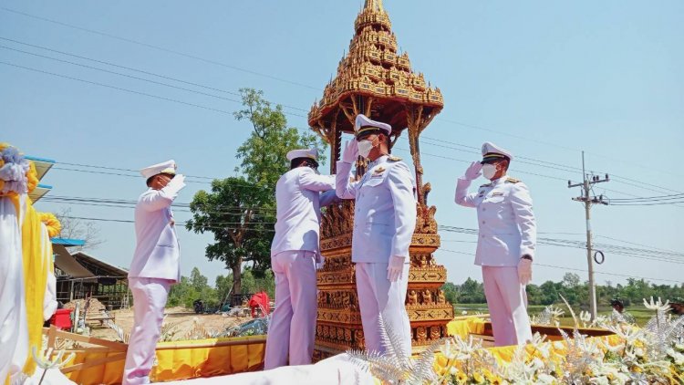 ศรีสะเกษรับมอบไฟพระฤกษ์พระราชทานนครลำดวนเกมส์