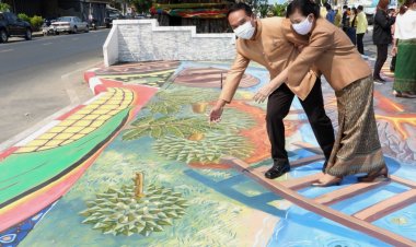 ศรีสะเกษเปิดลานถ่ายภาพ3มิติเป็นจุดเช็คอินรองลำดวนเกมส์ (มีคลิป)