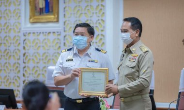 "ชนินทร์"ผอ.สนง.การกีฬาฯคว้ารางวัลเพชรพลศึกษาองค์กรดีเด่น