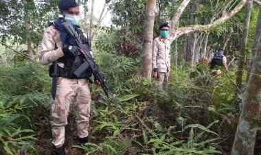 เบตงลาดตระเวนสกัดการลักลอบเข้าเมืองไม่ผ่านการตรวจคัดกรองโควิด