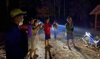 “ผู้ใหญ่หมี”สนธิทีมชรบ. เร่งออกติดตามลูกบ้านพลัดหลงป่า