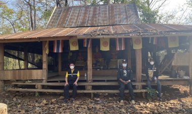 พบวัดร้างสร้างมากว่า100ปีกลางป่าบ้านห้วยระพริ้งแม่สอด