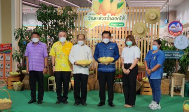 พ่อเมืองปากน้ำประธานแถลงข่าววันมะม่วงน้ำดอกไม้(มีคลิป)