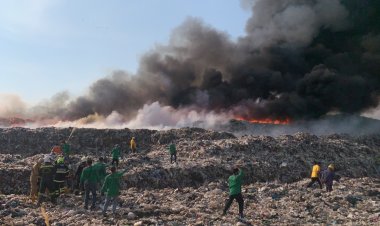 แจงบ่อขยะแพรกษาEEP เพลิงไหม้ต้นตอจากแบตเตอรีเก่าอากาศร้อนจัด