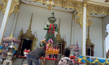 ท้าวเวสสุกรรมวัดบึงบา เข้าฝันหนุ่มใหญ่และให้โชครุดแก้บนพร้อมขอเลขเด็ดอีกรอบ