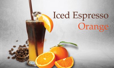 “เอสเพรสโซเย็นผสมส้มยูซุ”