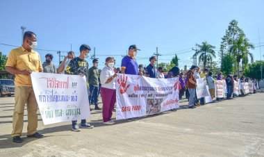 ชาวบันนังสตารวมพล ต่อต้านความรุนแรง