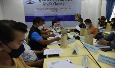 ศรีสะเกษลุยแก้ภัยแล้ง-จัดสรรน้ำบรรเทาเดือดร้อนชาวบ้าน(มีคลิป)