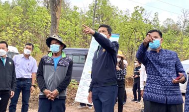 กรมชลฯ ลุยแก้ปัญหาน้ำแล้งอีสานสร้างอ่างฯห้วยคุกหมี ช่วยเกษตรกว่า 2 พันไร่