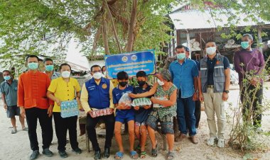 โพธิ์ศรีสุวรรณเร่งขับเคลื่อนงานแก้จนมอบวัสดุเพื่อพัฒนาคุณภาพชีวิต